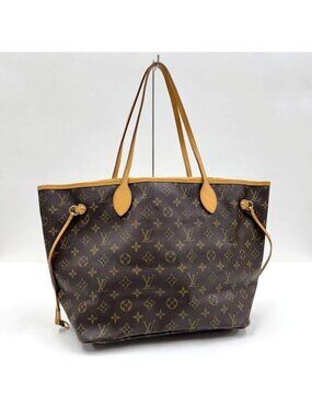 Louis Vuitton Neverfull MM Tote Monogram Brown